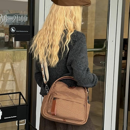 Women's Lightweight Mini Crossbody Bag with Adjustable Wide Strap