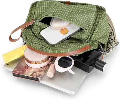 Women's Lightweight Mini Crossbody Bag with Adjustable Wide Strap